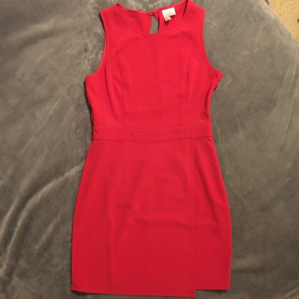 Cherry Red Sleeveless Dress